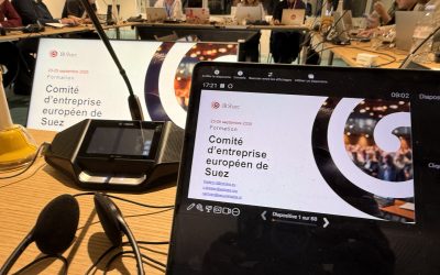 Suez : Formation des membres du comité d’entreprise européen